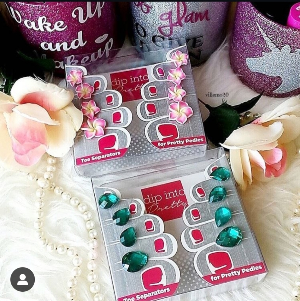 Dip into Pretty Pedi Separators,  Emerald